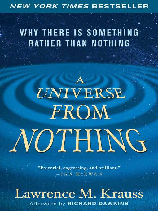 Title details for A Universe from Nothing by Lawrence M. Krauss - Wait list